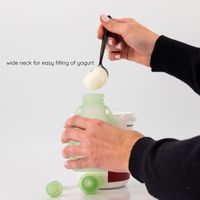 Maccie Refillable Food Pouch - Lime Green